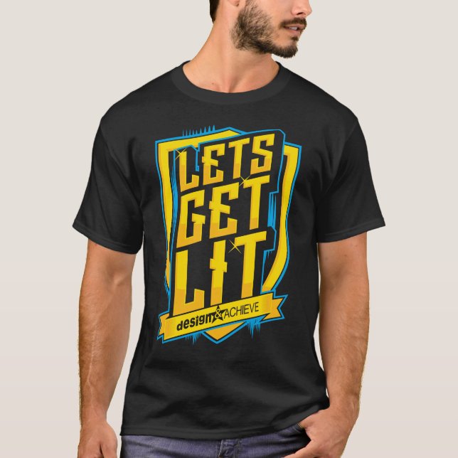 Camiseta Deixa para obter o T do Lit (Frente)