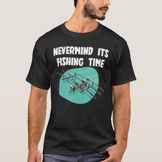 Camiseta Deixa pra lá, hora da pesca (Frente)