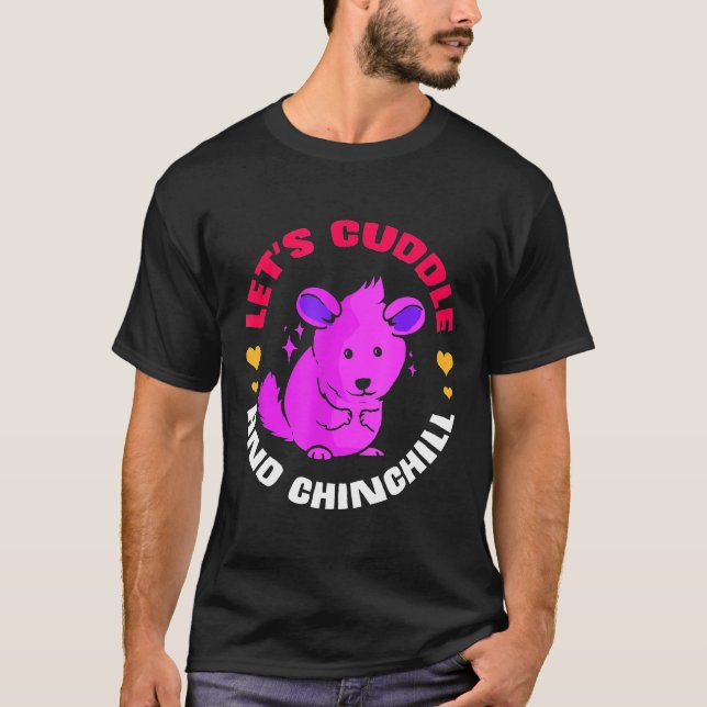 Camiseta Deixa-Te Amarrar Com A Chinchilla Cuta (Frente)