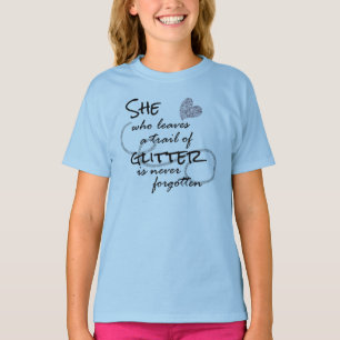 Camiseta Deixa uma fuga de citações do brilho