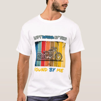 Camiseta Deixado Para Trás Pelo Tempo Encontrado Por Mim Mo