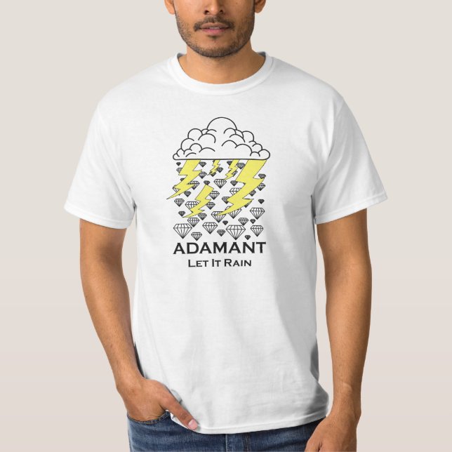 Camiseta Deixais lhe para chover (Frente)