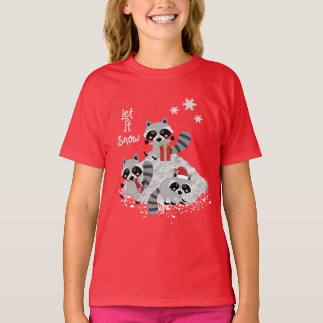 CAMISETA DEIXAIS LHE PARA NEVAR JUVENTUDE DAS MENINAS DOS (Frente)