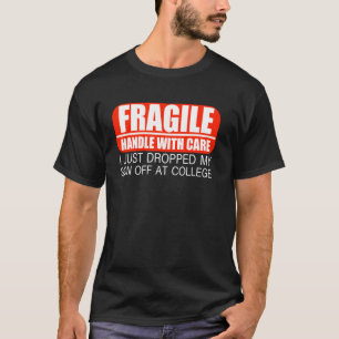 Camiseta Deixando A Faculdade Cair Para A Mãe Do Filho Empr