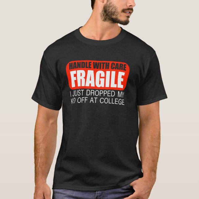 Camiseta Deixando A Faculdade Parar Para A Alça Da Mãe Com  (Frente)