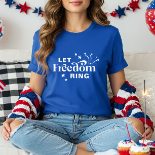 Camiseta Deixar a Liberdade Andar a Tipografia Patriótica