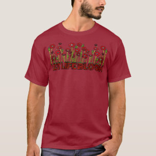 Camiseta Deixar a vida amando flores florista