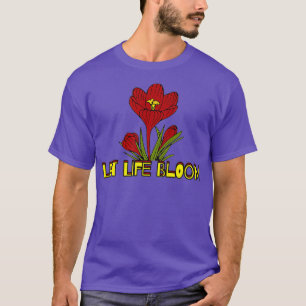 Camiseta Deixar a vida amando flores florista florista _11