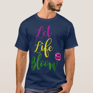 Camiseta Deixar a vida amando flores florista florista _12