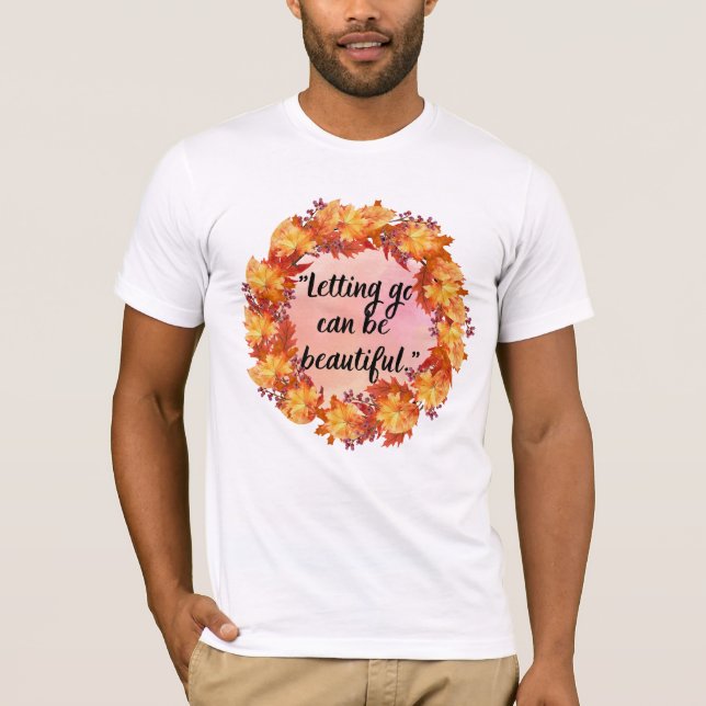 Camiseta Deixar ir pode ser lindo (Frente)