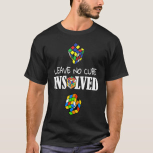 Camiseta Deixar sem Cubo Velocidade Não Resolvida Cortando