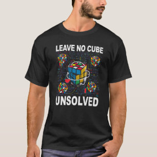 Camiseta Deixar sem Cubo Velocidade Não Resolvida Cortando