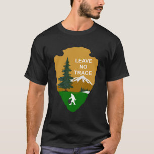 Camiseta Deixar Sem Rastrear Edição de Parques Nacionais