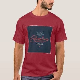 Camiseta Deixe a aventura começar