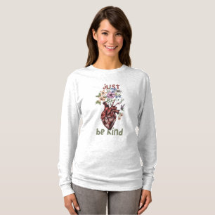 Camiseta Deixe a bondade sangrar do coração 🌿 ❤️