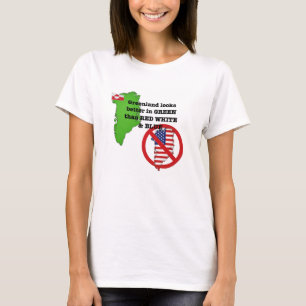 Camiseta Deixe a Groenlândia em Paz