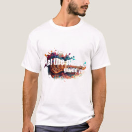 Camiseta deixe a música guiar você
