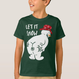 Camiseta DEIXE-A NEVAR Neves engraçado