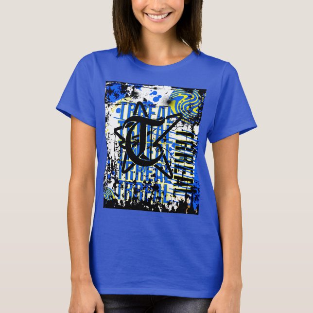 Camiseta Deixe a sua expressão falar através da sua moda (Frente)