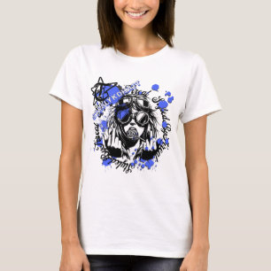 Camiseta Deixe a sua expressão falar através da sua moda