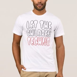 CAMISETA DEIXE AS CRIANÇAS TECHNO