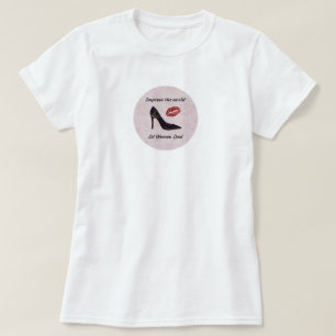 Camiseta Deixe as mulheres liderarem
