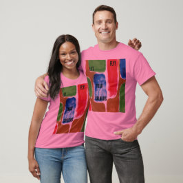Camiseta Deixe As Suas Cores Voarem!