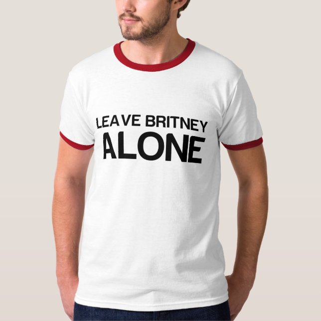 Camiseta Deixe Britney sozinho (Frente)