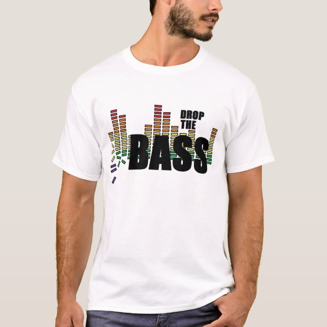 Camiseta Deixe cair o baixo (Frente)