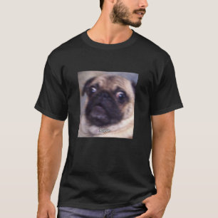 Camiseta Deixe Cara de Pug Engraçada Engraçado Borrao Meme