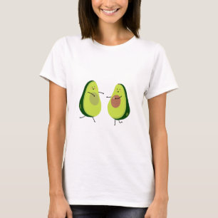 CAMISETA DEIXE E.U. AVOCUDDLE, DESIGN DO ABACATE