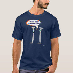 CAMISETA DEIXE E.U. OBTER O T-SHIRT MARTELADO