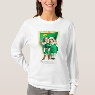 Camiseta Deixe Erin recordar o casal guardarar uma bandeira