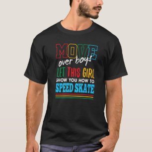 Camiseta Deixe Essa Garota Te Mostrar Como Acelera O Skate