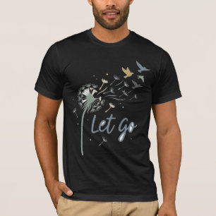 Camiseta Deixe Ir Subir Prosperar Paz Atenção Plena Saúde M