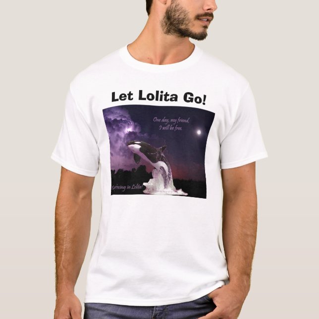 Camiseta Deixe Lolita ir! (Frente)