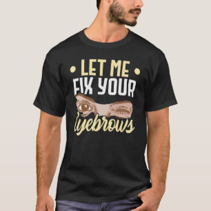 Camiseta Deixe-Me Consertar Seu Artista De Nódoas Microborb
