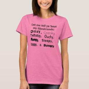 Camiseta Deixe-me dizer-lhe 'o ataque meus fibrofriends -