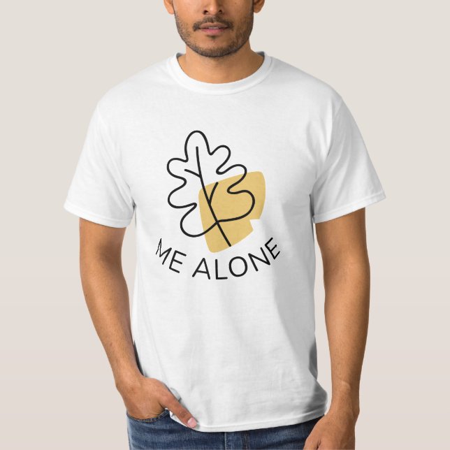 Camiseta Deixe-me em paz (Frente)
