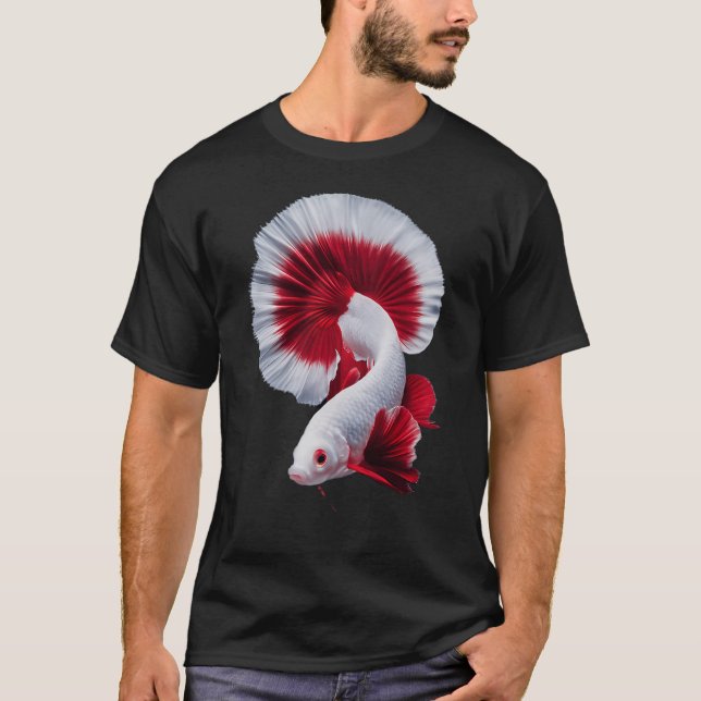 Camiseta Deixe-me em paz Estou Pescando (Frente)