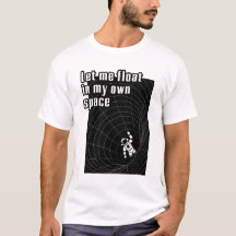 Deixe-me flutuar no meu próprio espaço