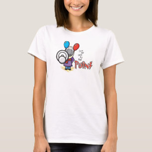 Camiseta Deixe-me obter ao ponto (o T das senhoras)