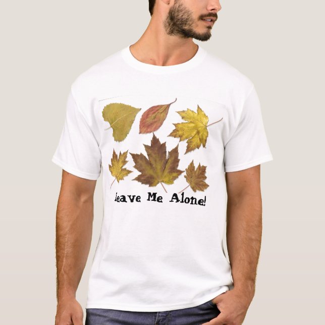 Camiseta Deixe-Me Sozinho! (Frente)