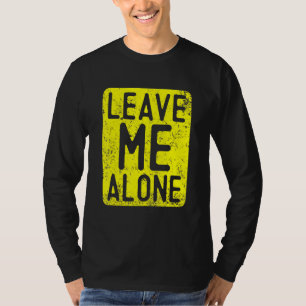 Camiseta Deixe-me sozinho - Antisintrodução social