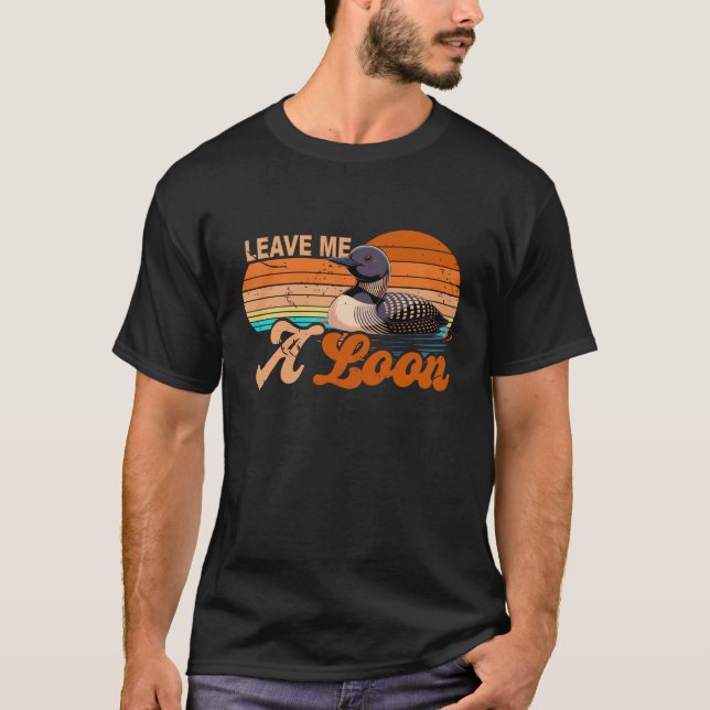 Camiseta Deixe-Me Um Relógio De Pássaros. (Frente)