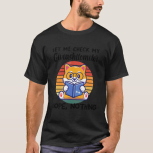Camiseta Deixe-Me Verificar Meu Cachorro De Vintagem Do Giv