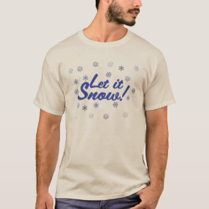 Camiseta Deixe nevar