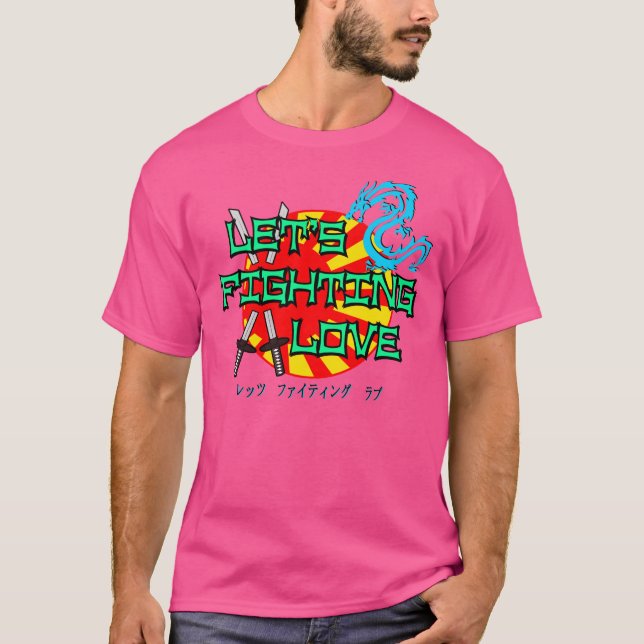 Camiseta Deixe-nos amor de combate (Frente)