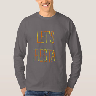 Camiseta Deixe-nos camisola da festa