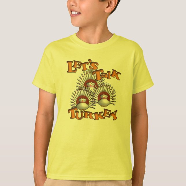 Camiseta Deixe-nos falar Turquia (Frente)